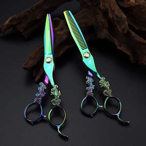 Ciseaux de coiffure 6'' en acier inoxydable JP, ensemble de ciseaux de barbier professionnels pour la coupe de cheveux, avec sac inclus - Product Image 4