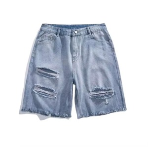 Pantalones Vaqueros Anchos de Mezclilla con Botones, Estilo Hip Hop, Casual, con Lavado Ácido, Corte Holgado, para Hombre, con Logotipo Personalizado del Fabricante, al por Mayor - Product Image 4