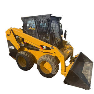 Cargadora de Ruedas CAT 246D Usada de Alta Calidad, 5 Toneladas, Motor Caterpillar, Modelo 2023, Bajo Número de Horas, Segunda Mano - Product Image 3