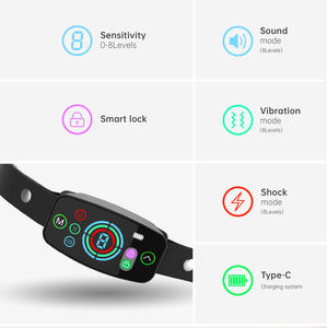 स्मार्ट डॉग GPS ट्रैकर कॉलर वास्तविक समय स्थिति ip67 वाटरप्रूफ - Product Image 6