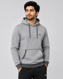 Sweat à capuche compact pour homme, conçu pour un usage décontracté et l'entraînement sportif, offre une excellente chaleur pour l'automne. - Product Image 4