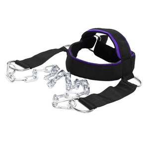 Arnés de Cuello para Levantamiento de Pesas de Algodón/Poliéster Duradero de Calidad Premium, Ejercicio de Fuerza para el Cuello, Unisex, Color Personalizado - Product Image 1