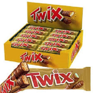Barre chocolatée Twix au caramel et aux biscuits, 1,79 oz. Boîte de 36 bonbons américains, fournisseurs de bonbons américains - Product Image 5