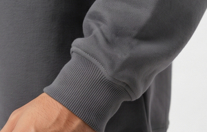 Men Rhinestone <b>Fleece</b> Polyester <b>Sweatshirt</b> Oversize Loose Fit Crew Neck Pullover <b>Sweatshirt</b> Casual Winter Wear <b>Sweatshirts</b> Men's - Product Image 6