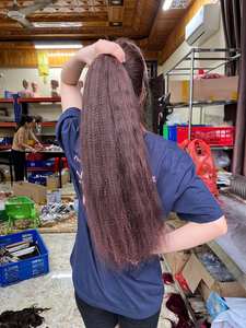 12A Grade Wholesale Vendors Human <b>Hair</b> Weave Kinky Curly Straight Virgin Vietnamese <b>Hair</b> Bundles With Lace Fontals Closure - Product Image 2