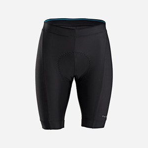 Shorts de cyclisme ajustés noirs pour hommes, anti-humidité, en Spandex et Polyester, longueur courte, avec bretelles, pour adultes - Product Image 5
