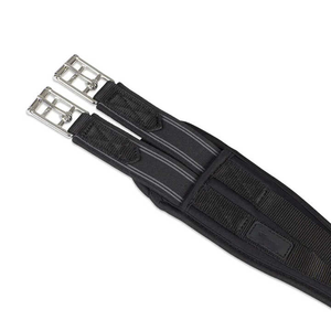 Cincha de equitación de cuero genuino con hebilla de acero inoxidable y logotipo personalizado, transpirable, para silla de montar inglesa, precio mayorista - Product Image 2