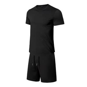 Ensembles Courts Homme en Gros Personnalisables avec Logo – Jersey Spandex/Coton Respirant – Vêtements d'Été 240 GSM – Couleur Unie – Qualité Supérieure - Product Image 5