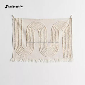 ผ้าทอแขวนผนังสไตล์โบฮีเมียนสำหรับตกแต่งบ้านสมัยใหม่ศิลปะผ้าใบแขวนผนังสไตล์โบฮีเมียนสำหรับตกแต่งในร่ม - Product Image 5