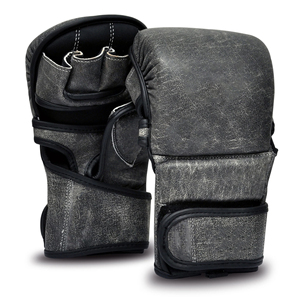 Nouveaux gants d'entraînement en cuir de qualité supérieure, à doigts entiers et anti-humidité, avec fermeture pour adultes, pour la boxe en extérieur - Product Image 3
