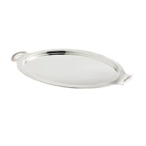 Design unique Plateau de service pour petit-déjeuner en métal brillant et poli Plateau de service pour bonbons, aliments et chocolat à des prix compétitifs - Product Image 1