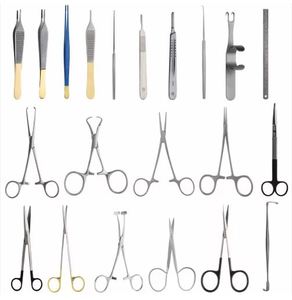 Juego de Instrumentos Quirúrgicos Profesionales de Alta Calidad, 47 Piezas, Acero Inoxidable Alemán, para Cirugía Facial y Reconstructiva - Product Image 1