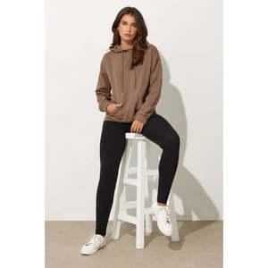 Sweat-shirts à capuche oversize personnalisables de haute qualité, en coton mélangé 500 g/m², avec logo personnalisé, pour hommes et femmes. - Product Image 3