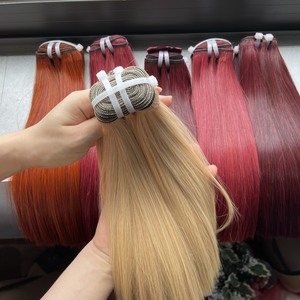 Lots de Cheveux Humains Vietnamiens Remy Soyeux en Gros, Super Double Drawn, Lisses, Cuticules Alignées, Extensions de Cheveux Naturels Directes - Product Image 5