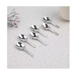 Contemporary Metal <b>Coffee</b> <b>Tea</b> Spoon <b>Set</b> for <b>Tea</b> <b>Coffee</b> <b>Sugar</b> and Elegant Home Decoration - Product Image 4