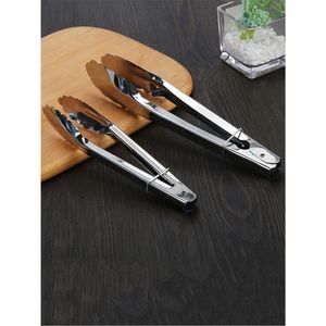 Pinces de cuisine professionnelles en acier inoxydable, ergonomiques, en métal, pour barbecue, avec verrouillage, pour servir et griller, fabrication de qualité - Product Image 1