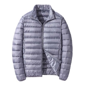 Hot Selling Waterproof Warm Zipper Up Black Puffer Jacket for Men Winter <b>Bubble</b> Padded Coat <b>Top</b> Mens Jackets - Product Image 5