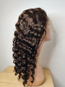Unique Design HD Lace Closure Full Volume Remy Hair <b>Machine</b> Double Weft All Colors for Professional Wig Available for Sale - Product Image 1