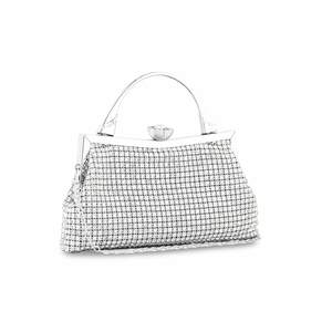 Elegante bolso de noche de plata para novia P24317 Embrague elegante para novias - Product Image 2