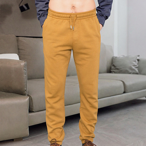 Pantalon de survêtement sport pour homme de haute qualité, taille élastique, nouvelle collection printemps-automne, 100 % coton, anti-plis, design épuré - Product Image 2