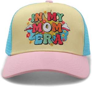 Casquette de baseball en nylon personnalisable avec logo, vente en gros, réglable, sportive, 6 panneaux, broderie promotionnelle, unisexe, style trucker, motif Argyle, respirante - Product Image 6