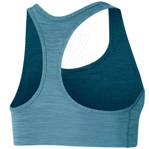 Soutien-gorge de sport simple à maintien élevé avec logo frontal, conçu pour les entraînements intenses, en tissu respirant, coupe confortable pour la gym, le yoga et la course à pied - Product Image 6