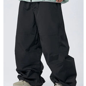 Pantalones de Esquí Impermeables para Hombre y Mujer, Pantalones de Snowboard Resistentes al Viento, Ropa de Montaña Térmica para Invierno, Pantalones de Nieve Acolchados Holgados - Product Image 2