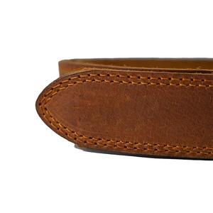 Hot Selling Pure Handmade Cowhide <b>Belt</b> Men's Genuine Leather Retro Casual Top Cowhide <b>Belt</b> Pin Buckle Pants <b>Belt</b> - Product Image 5