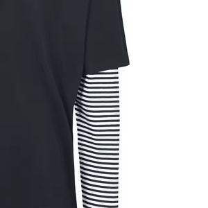 Men's Casual <b>100</b>% Cotton Double-Layer Short Sleeve Breathable 180g O-Neck T-<b>Shirt</b> Customized Oversized Printed Knitted - Product Image 3