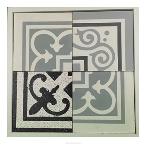 Carreaux de ciment en terrazzo de luxe de haute qualité Carreaux de sol intérieurs et extérieurs décoratifs encautiques pour application de villa - Product Image 1