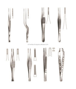 Pinzas de Disección y Tejido Reutilizables Manuales de Acero Inoxidable A-1 VERITAS de Alta Calidad, Instrumentos Quirúrgicos con Certificación CE - Product Image 1
