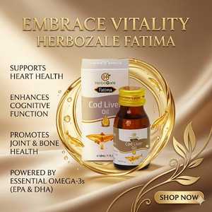 Huile de foie de morue de haute qualité, huile marine, ingrédient de complément nutritionnel, source d'acides gras oméga, produit cosmétique et bien-être - Product Image 5