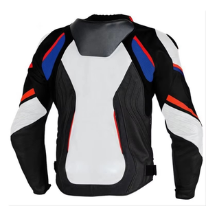 Chaqueta de Motociclismo de Cuero Personalizada, para Carreras y Turismo, Cómoda, Resistente, Elegante, Protectora y Ecológica - Product Image 6