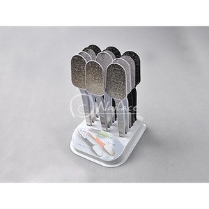Lima de Pedicura Coreana 100/180 Grit Pedi, Logotipo Personalizado OEM para Venta al por Mayor en Salones - Product Image 1