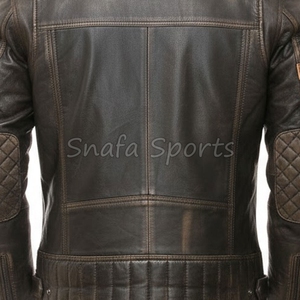 Cool Style <b>Men</b> <b>Leather</b> <b>Jacket</b> In Wholesale Price Competitive Classic Zip Up <b>Man's</b> <b>Leather</b> <b>Jackets</b> For Sale - Product Image 5