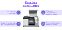 Lingya Hochwertiger Smart A5 UV-Handyhüllen-Drucker mit App-Steuerung, XP600 UV-Technologie, Hoher Auflösung und Automatischer Kontrolle