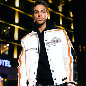 แจ็คเก็ตหนังแกะ Avirex สำหรับผู้ชาย ขายส่งยอดนิยม คุณภาพสูง ดีไซน์ทันสมัย พร้อมลายปัก Avirex - Product Image 5