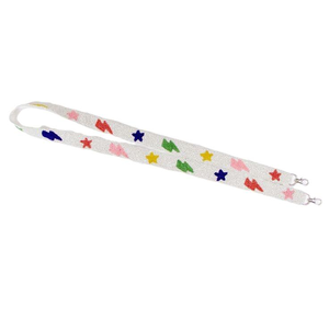 Sangle de sac perlée faite main sur mesure avec broderie de perles de rocaille, motif 'Fille d'anniversaire', vente en gros, par MULTI CRAFT - Product Image 4