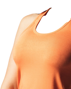 Camiseta sin Mangas para Mujer, Nueva Moda, Verano, Casual, Diseño Sólido, Secado Rápido, Transpirable, 100% Poliéster, Ligera, para Uso en Exteriores - Product Image 6