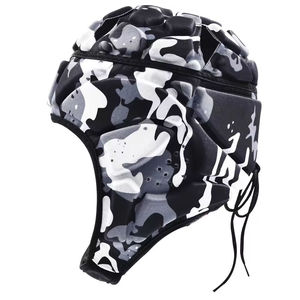 Casco de Fútbol Americano con Camuflaje, Protector de Cabeza, Casco Suave para Adultos Unisex, Equipo de Entrenamiento y Sparring - Product Image 3