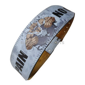 Cinturón de Levantamiento de Pesas para Entrenamiento en Gimnasio, Cinturón de Soporte de Fuerza con Logotipo Personalizado, Tamaño y Color por BURAQ MMA SPORTS - Product Image 3