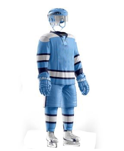 Uniforme de Hockey sobre Hielo de Invierno, Talla Grande, Transpirable, 100% Poliéster, con Estampado Animal y Nombre del Equipo Personalizado, Precio de Fábrica - Product Image 3