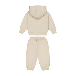 Ensemble confortable 2-en-1 sweat à capuche et pantalon de survêtement en coton premium pour adultes, idéal pour le quotidien, l'école et les activités de plein air - Product Image 3