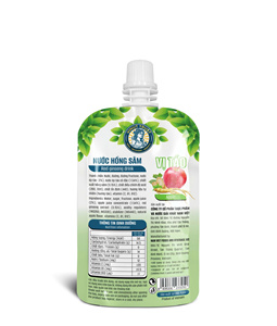 Bebida de Ginseng Rojo de 150 ml a Granel, Infusionada con Jugo de Manzana - Product Image 2