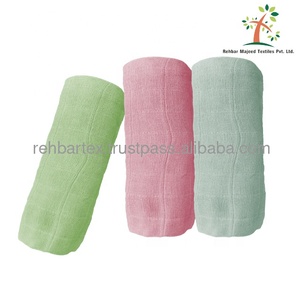 Algodón, bambú Baby Swaddle's Soft Durable Wrap Tamaño personalizado y color Bebés 0-12 meses Mantas de verano amigables con la piel - Product Image 3
