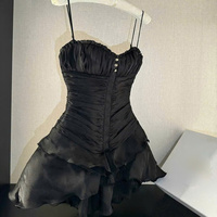 Robe longue élégante en soie à manches courtes pour femme – Lavable, design uni simple, alliant parfaitement élégance, confort et décontracté