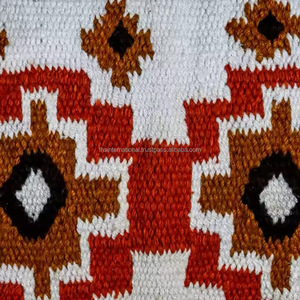 Manta de caballo de espectáculo de la mejor calidad para montar en el oeste colores atractivos almohadillas de sillín tejidas a mano de lana de Nueva Zelanda - Product Image 4