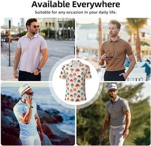 เสื้อโปโลผู้ชาย Urban Crest Premium รุ่น Elite Motion Performance เสื้อโปโลลำลองผู้ชาย Classic Edge - Product Image 5