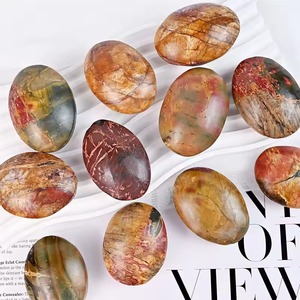 Venta al por mayor de piedras de jaspe Cherry Creek de alta calidad, cristales naturales impresionantes, piedras de palma curativas, gemas de cristal en oferta. - Product Image 5