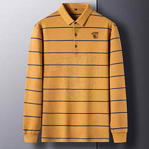 เสื้อโปโลแขนยาว ผลิตจากวัสดุคุณภาพดีที่สุด ออกแบบลายเสื้อโปโลของคุณเองได้ เสื้อโปโลสไตล์ใหม่ปี 2026 - Product Image 3